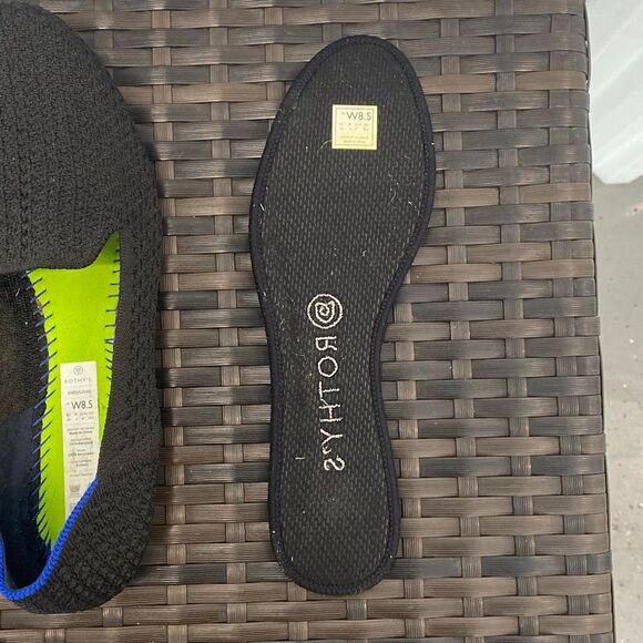 Rothy’s round toe honeycomb, woven knit ballet flat shoes  woman size 8.5 - Picture 8 of 9